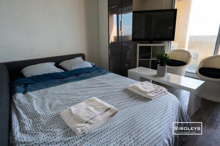 Vias-plage - Appartement Climatisé Avec Piscine Face à La Mer - foto 11