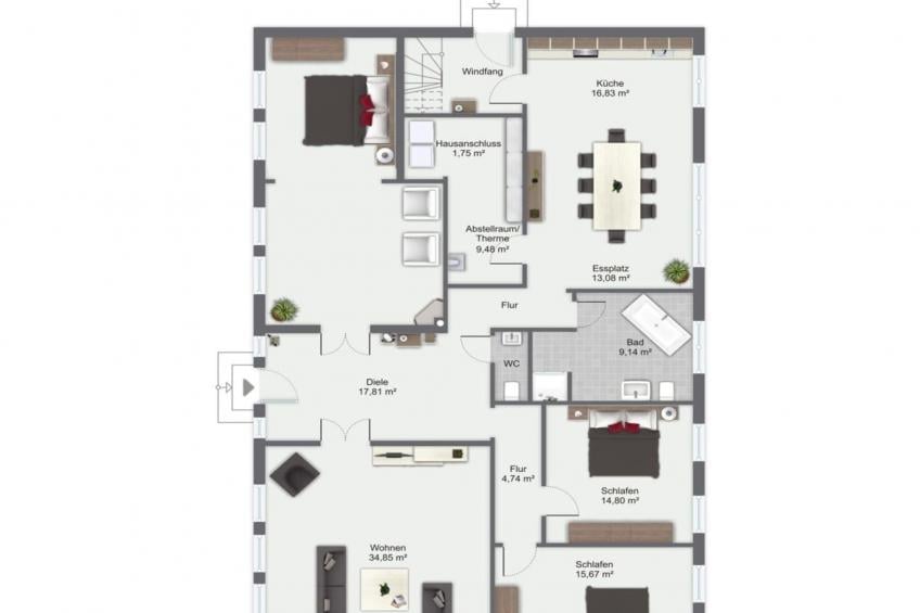 Kleine Freiheit ganzes Haus 15 P - foto 29