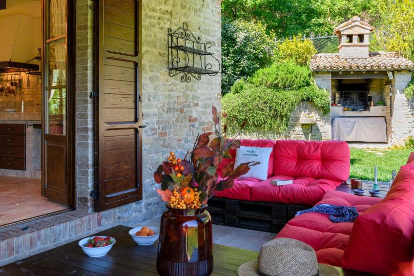 Ca Seppe Marche Ferienvillen, privater Pool - foto 14