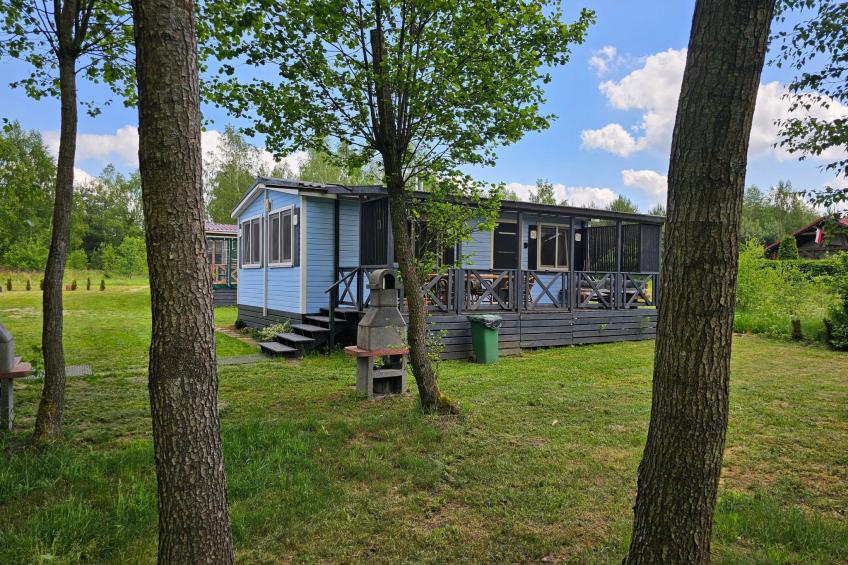 Ganzjahreshäuschen - blau