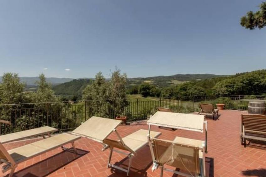 Magnolienhaus mit Pool zwischen Florenz und Arezzo - foto 20