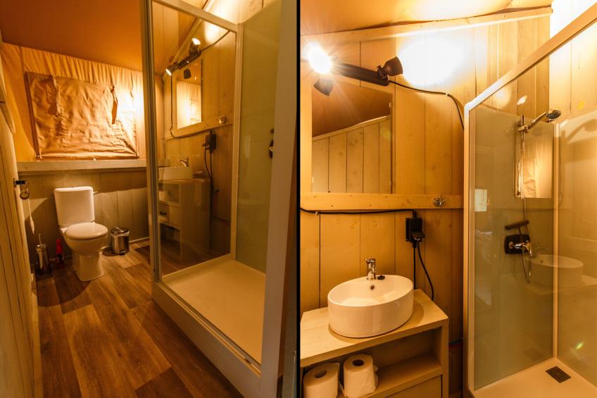 Safari tent 6 person with bathroom - foto 4