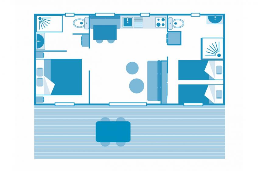 Cottage Taos 4p 2Bdrms AirConPremium - foto 10