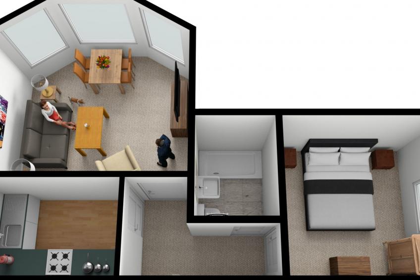 Große Wohnung in viktorianischer Villa - foto 9