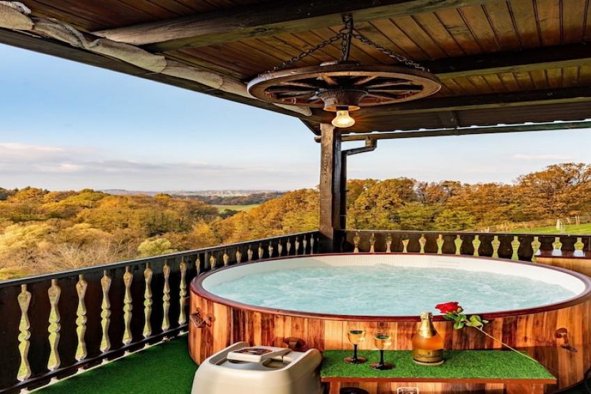 San Vinogradara - One Bedroom Holiday Home with Hot Tube - foto 31