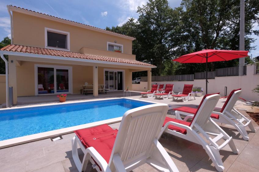 Newly built (2018), fully detached holiday villa with a private swimming pool - foto 10