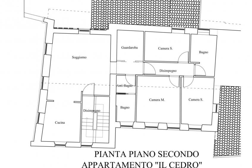 wohnung "Il Cedro" Penthouse mit Aussicht - foto 7