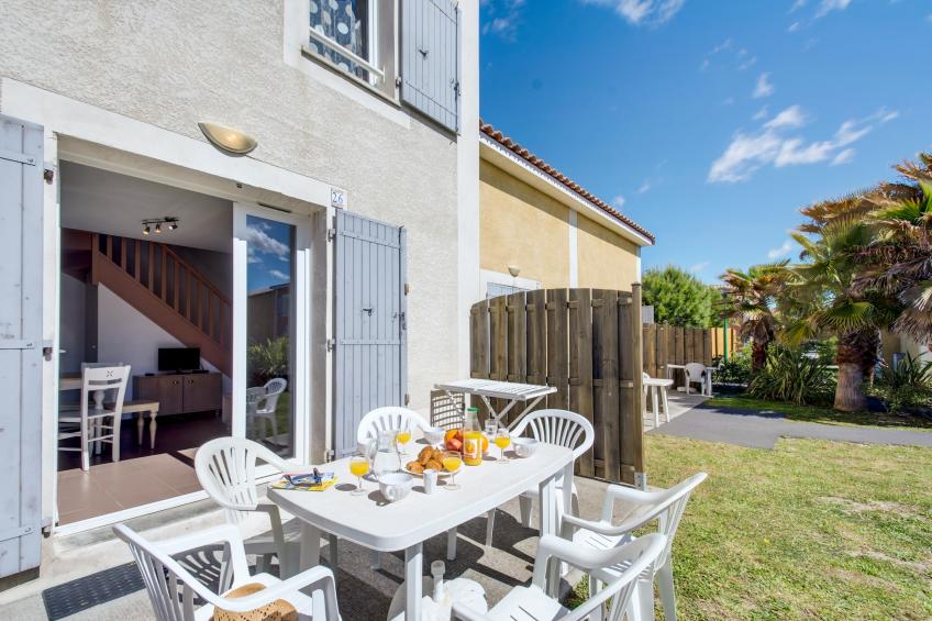 Le Domaine d'EnsÃ©rune	Maison 2 piÃ¨ces avec coin nuit 6 personnes - foto 4