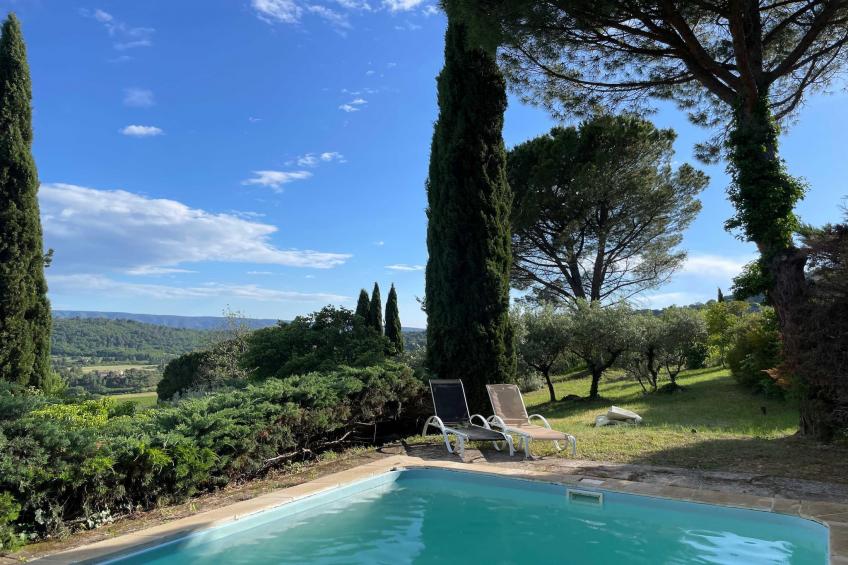 La Familiale - Maison provençale avec piscine et vue imprenable sur Gordes - foto 12