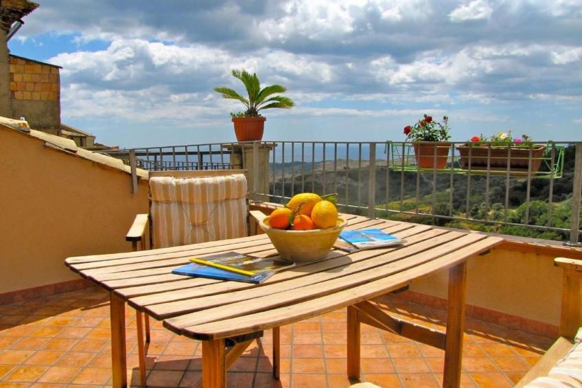 Großes Studio mit Terrasse mit Meerblick