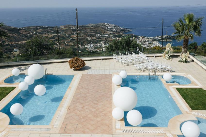 Hochzeit Villa Anemomylos Beheizter Pool Jacuzzi - foto 11