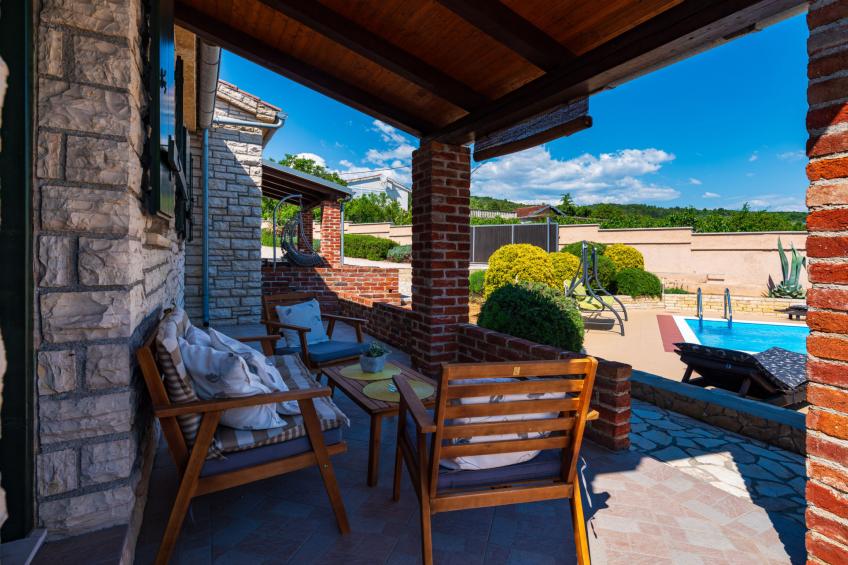 Stone villa Tea with pool - foto 8
