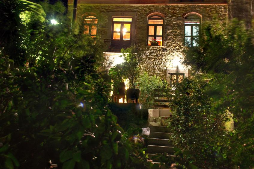 Villa Elborgini in den Außenbezirken von Heraklion