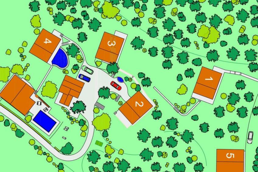 Ferienhäuser mit Pool in ruhiger Lage am Waldrand - foto 15