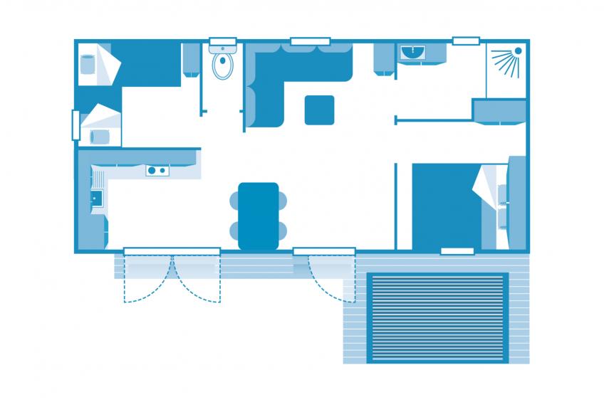 Cottage 5p 2Bdrms AirCon - foto 7