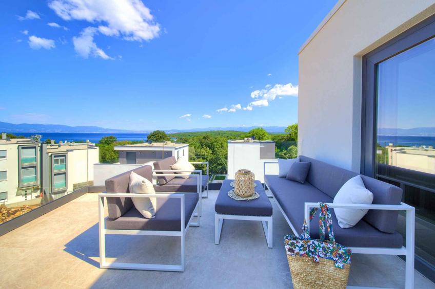 Appartement de vacances avec balcon et vue magnifique sur la mer - BF-WWKJJ