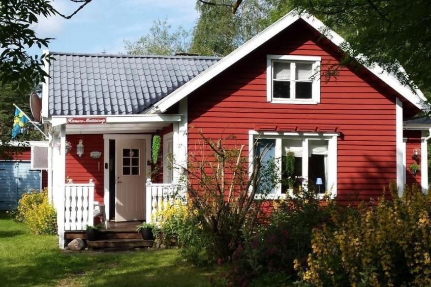 in Karlsborg mit Offenem Kamin