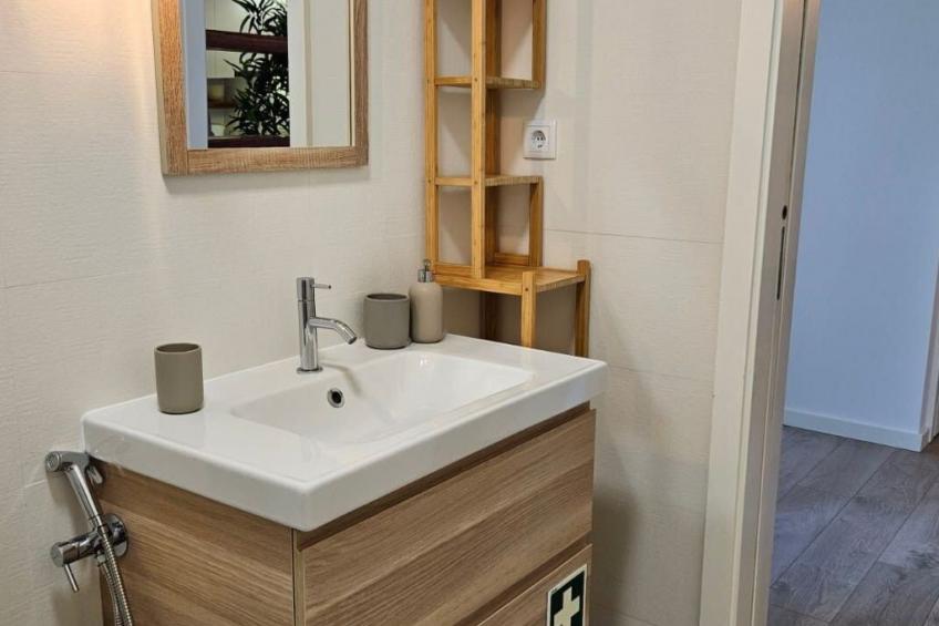 Fluss Meer Sonne am Costa Nova Strand - foto 30