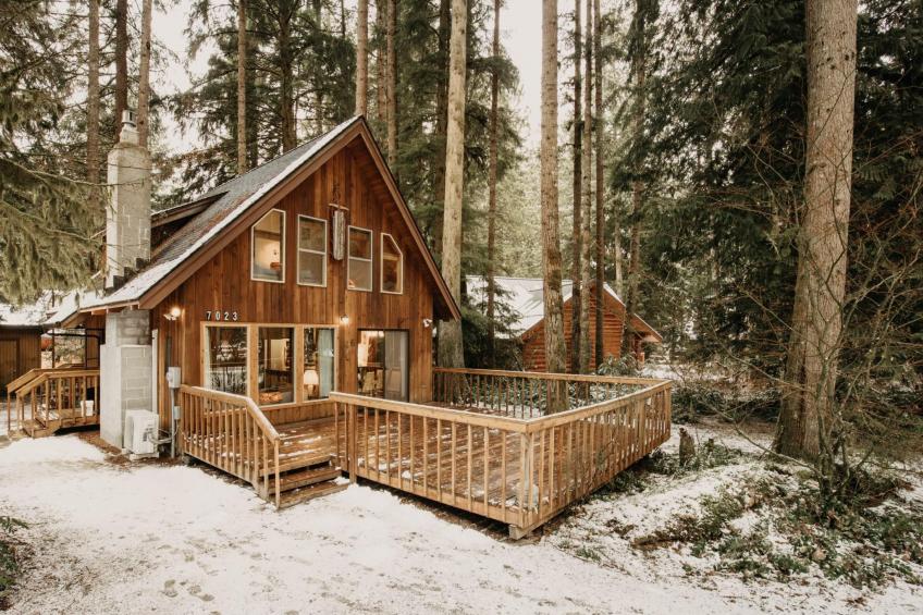 County Cabin mit Klimaanlage, Haustiere OK - foto 2