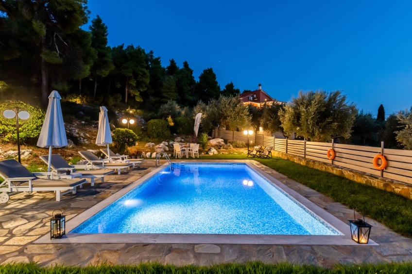 Villa Pine Trees bei Kardous, Skopelos Privater Pool - foto 7