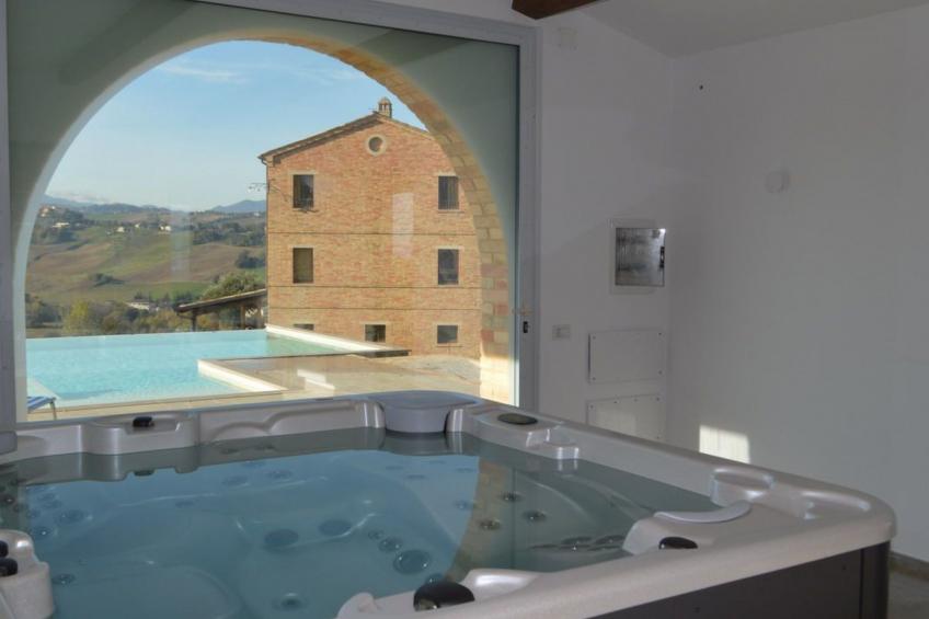 Villa mit privatem Pool und Wellnessbereich