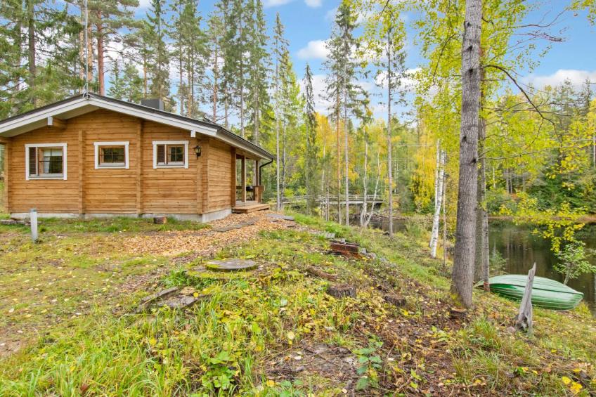 Koskimökki, vaikon loma ja lohi - foto 2