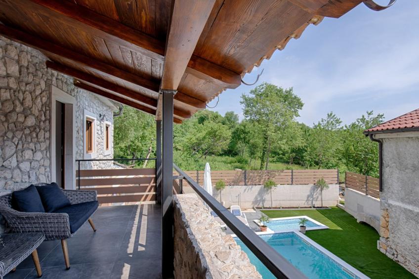 Luxuriöse Steinvilla "Mariva Tribalj" mit Pool - foto 40