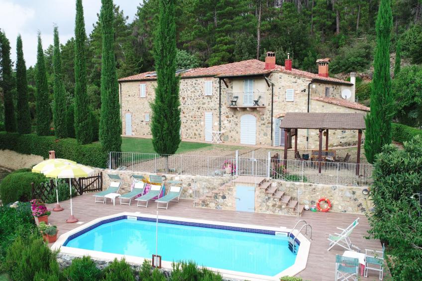 in Montecastelli Pisano mit beheiztem Whirlpool - foto 29