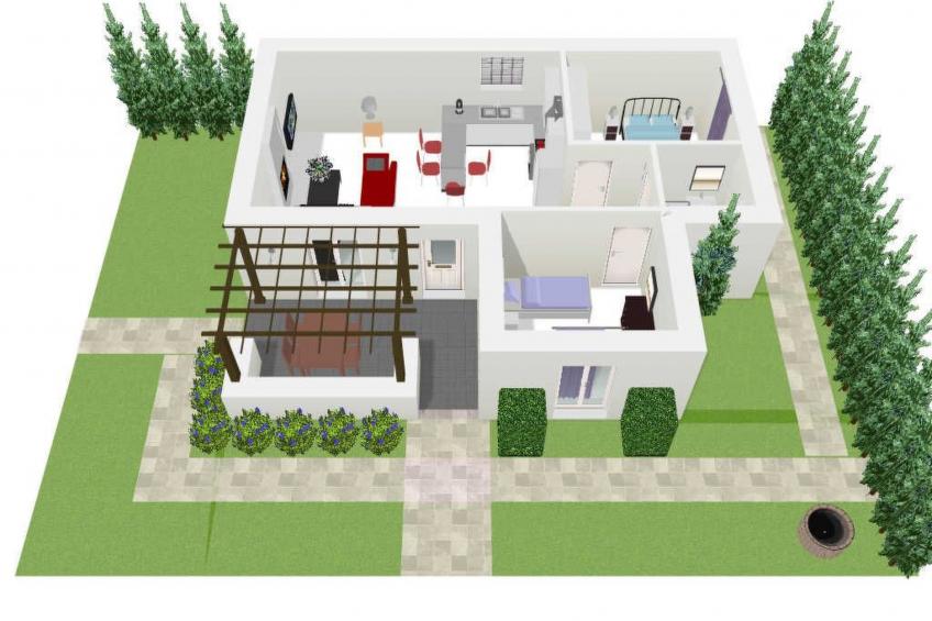 Villa mit zwei Schlafzimmern für 6 Personen. Parken, WiFi - foto 42