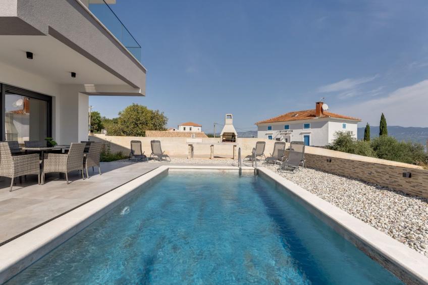 Villa "Rosemary" mit Pool und Panoramablick auf das Meer - foto 9