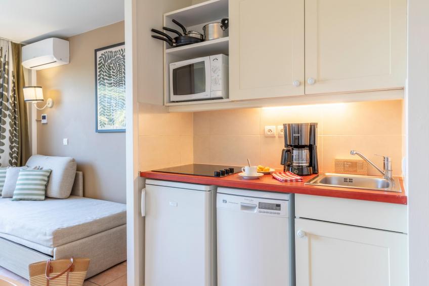 Pierre & Vacances Village Pont Royal en Provence Studio 4 people - 1 sleeping alcove - Balcony or terrace - Air-conditioned - Renovated - foto 13