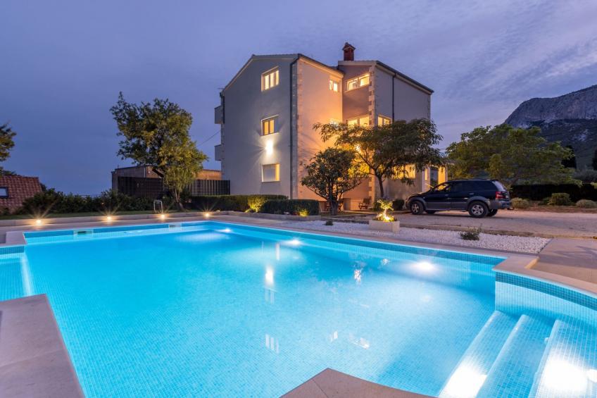 Villa Melki mit großem Privatpool