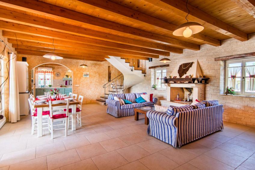 für 8 Personen und 2 Kinder in Segotici, Istrien (Südküste von Istrien) - foto 4