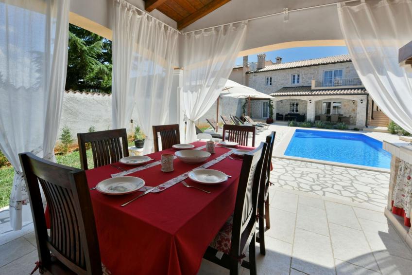 mit Privatpool für 6 Personen ca. 130 m² in Markovici, Istrien (Binnenland - foto 17