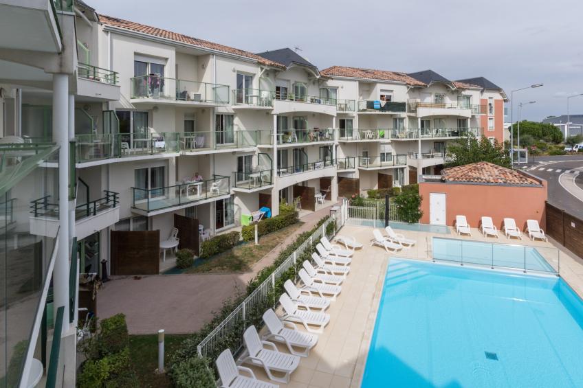 Les  Jardins  de  l'Amirauté- Appartement 2 piÃ¨ces avec coin nuit 6 personnes - foto 16