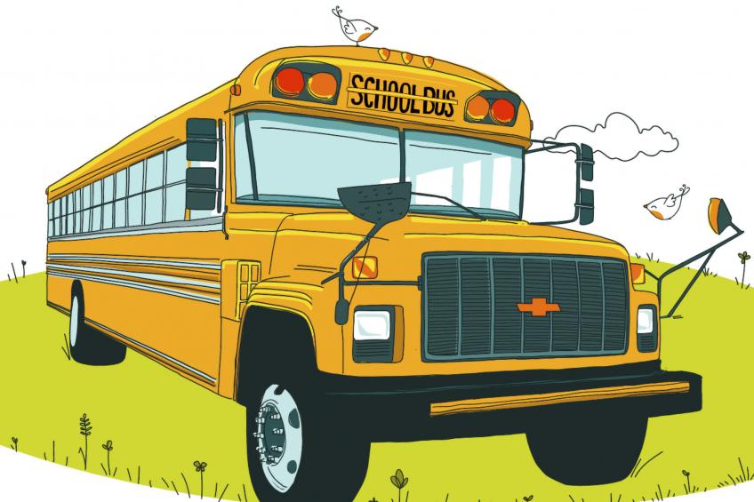 Ungewöhnliche Übernachtung in einem authentischen amerikanischen Schulbus - foto 2