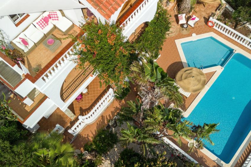 Villa Margarita in Son Bou mit Pool und Meerblick