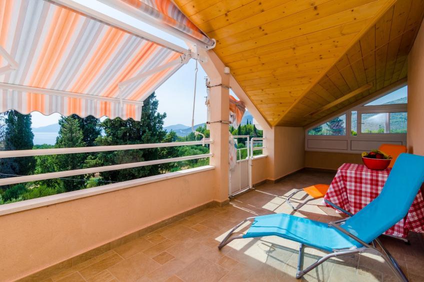 Apartments Donita - Comfort Two Bedroom Apartment with Balcony and Sea View