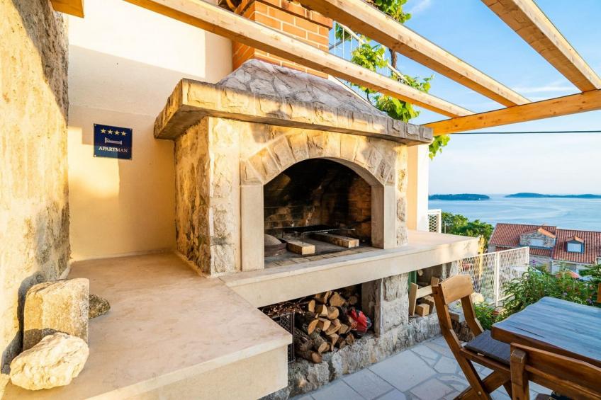 Apartment Fortuno - One Bedroom Apartment with Terrace and Sea View - foto 25