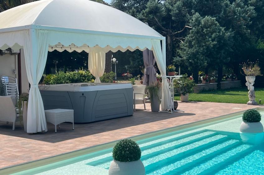 Tenuta "Villa Dalla Benetta" Pool - Wassermassage - foto 2