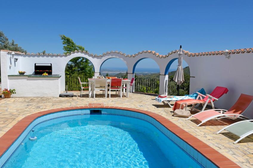 Finca "Brisas" mit Blick auf das Wasser