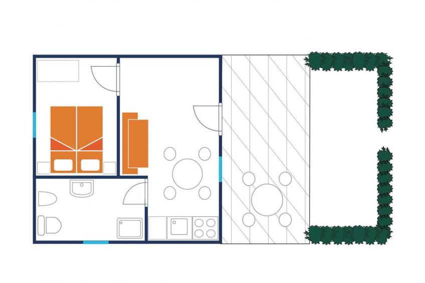 Vakantiewoning met airconditioning - BF-N2VBD - foto 14