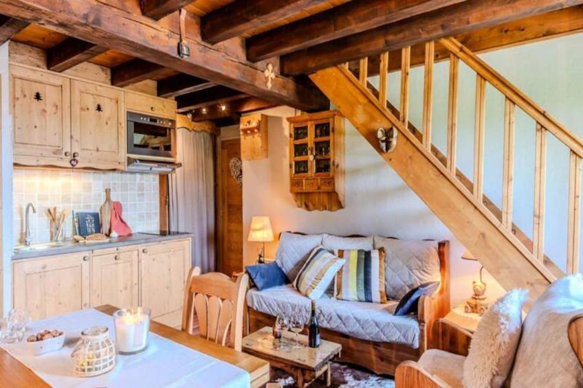 Slow Chalet Etale Duplex Sur Les Pistes, Balcon Avec Vue Montagne & Parking - foto 22