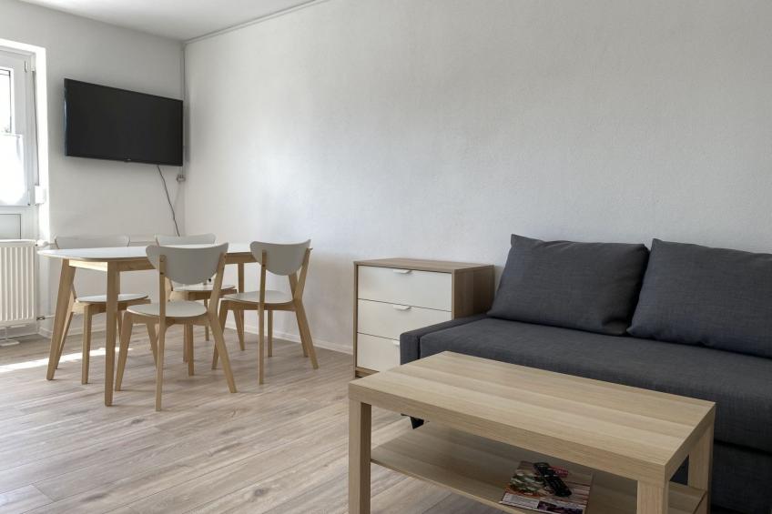 SAD151 Moderne Monteurwohnung mit Balkon