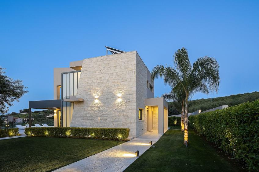 Kalyves Royal Villa-''Gratis''beheizter Pool, Fitnessraum, Meerblick - foto 6