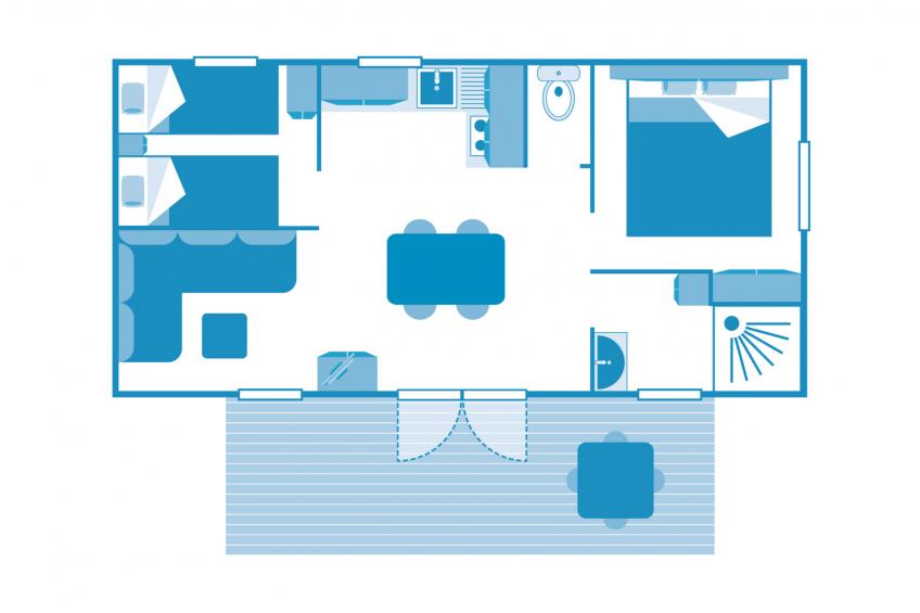 Cottage Surf 4p 2Bdrms AirConPremium - foto 10