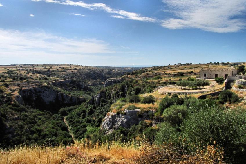 Komfortable Villa Castello - Blick auf Cava d'Ispica - foto 6