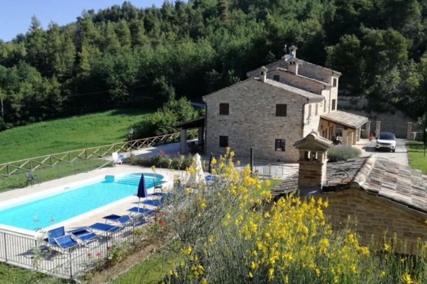 Villa in Le Marche mit atemberaubender Aussicht