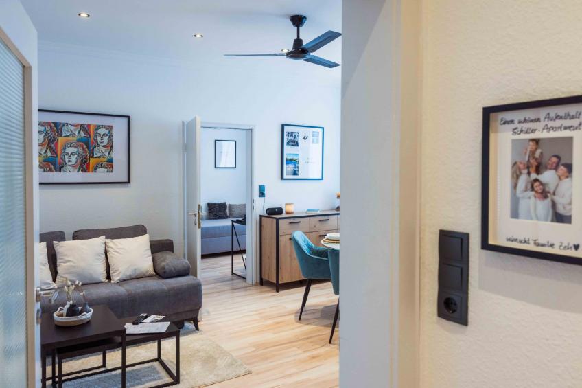 Schiller Apartment im Zentrum von Hof. Küche, Parkplatz, 250MBit Wlan - foto 49