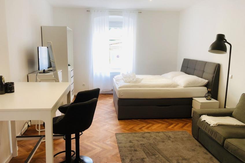 Studio in zentraler Lage - nur wenige Minuten zum See und Stadt